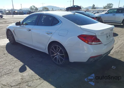 2019 Genesis G70 3.3T Advanced from USA, damaged, VIN KMTG54LE2KU034078